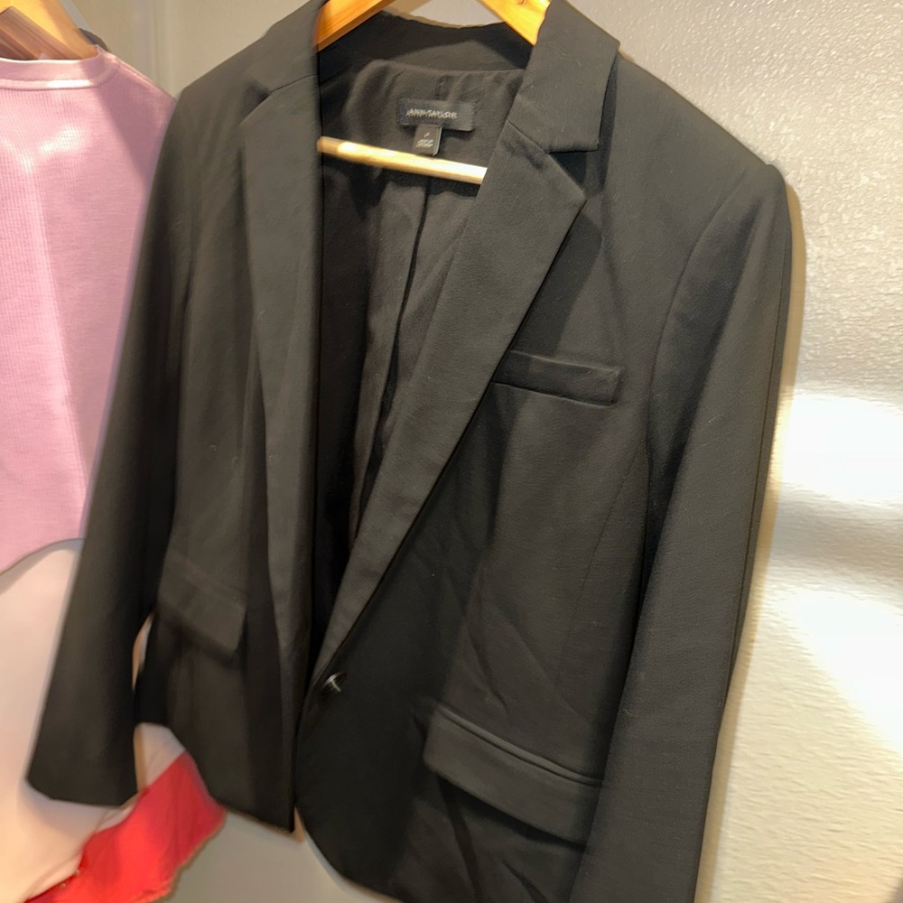 Ann Taylor Elegant Black Jacket